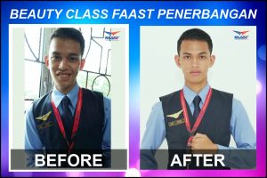 Before After - Beauty Class FAAST Penerbangan Kelas November 2019 2