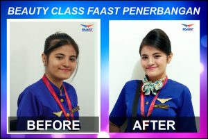 Before After - Beauty Class FAAST Penerbangan Kelas November 2019 2