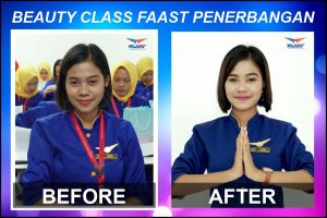 Before After - Beauty Class FAAST Penerbangan Kelas November 2019 2