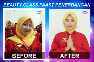 Before After - Beauty Class FAAST Penerbangan Kelas November 2019 2