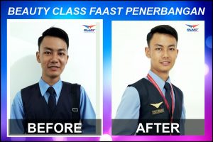 Before After - Beauty Class FAAST Penerbangan Kelas November 2019 2