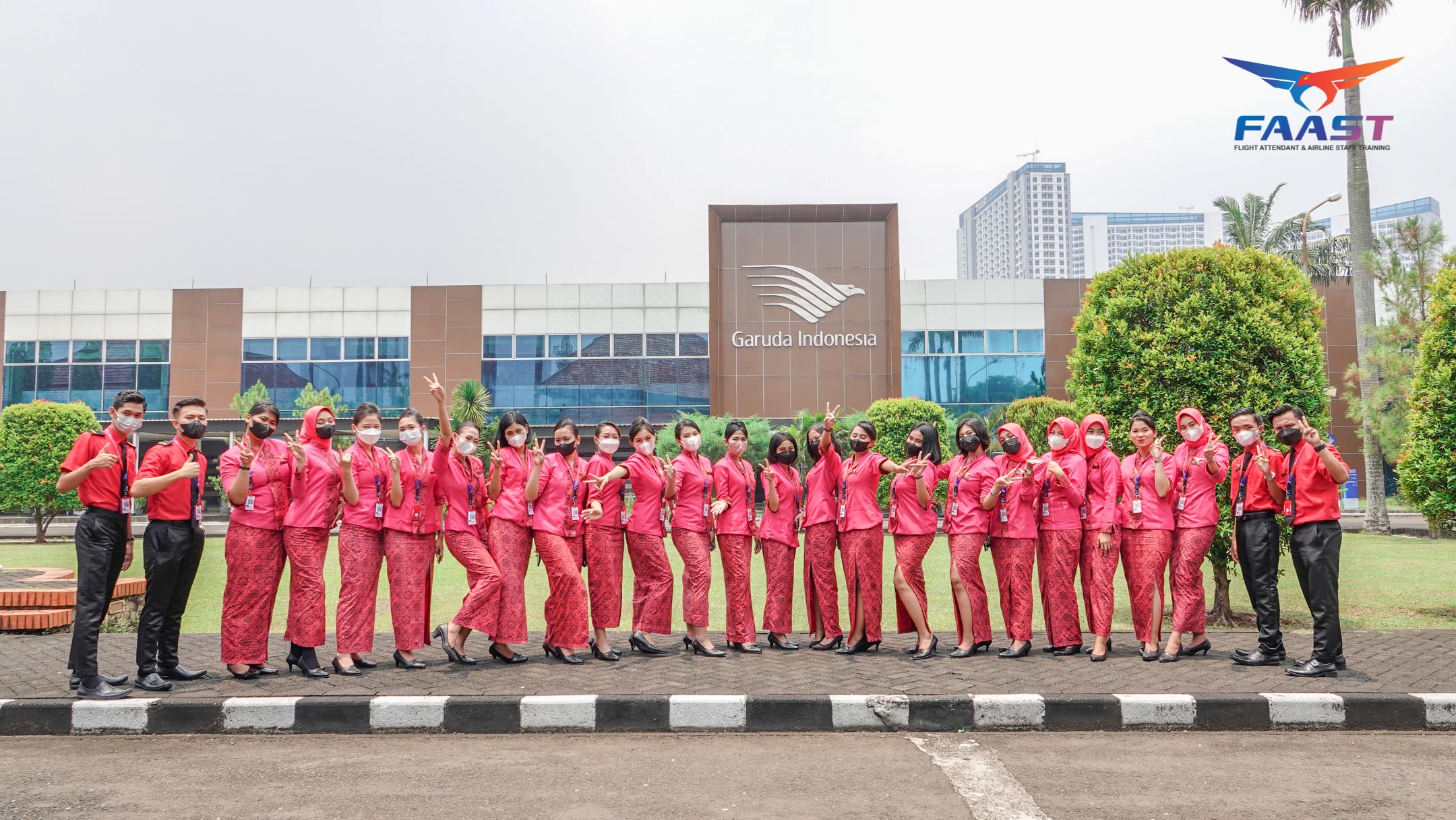 Emergency Drill Sekolah Pramugari FAAST Penerbangan Yogyakarta (22)